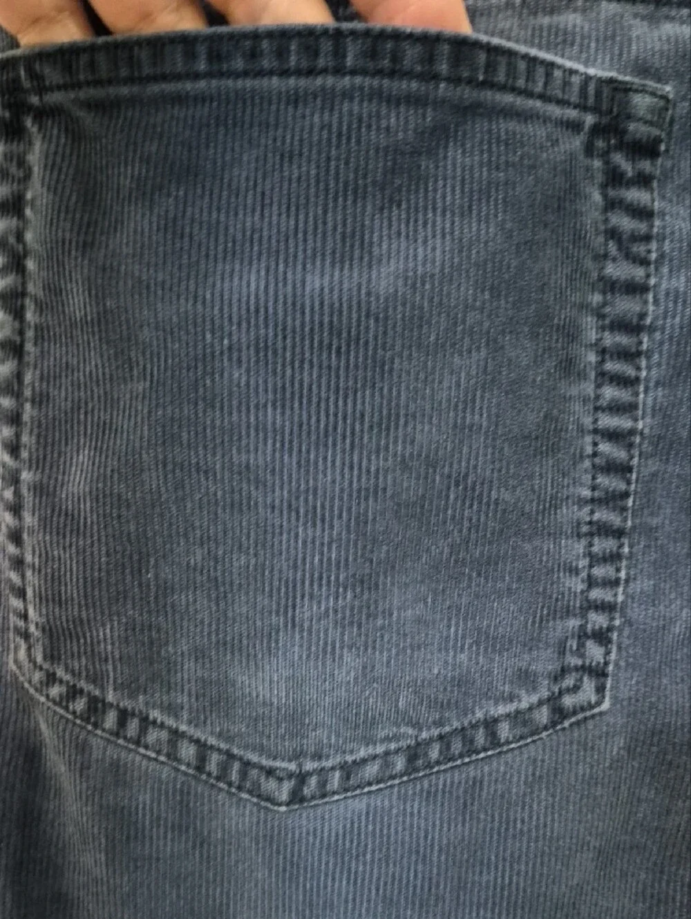 J. Crew Relaxed Fit Jeans Navy 100% Cotton Corduroy Business Casual Cabincore
